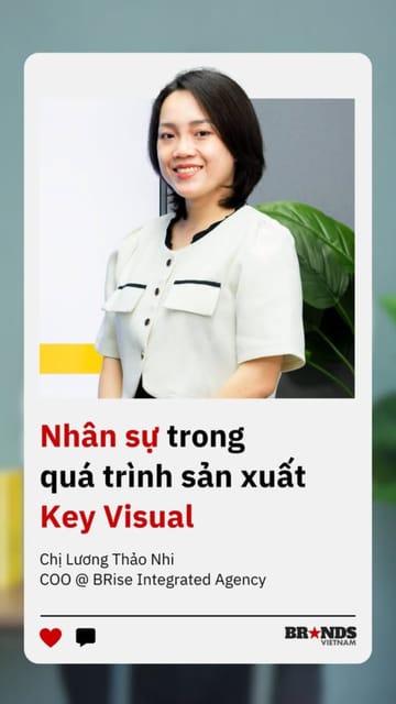 Nhân sự trong quá trình sản xuất Key Visual
