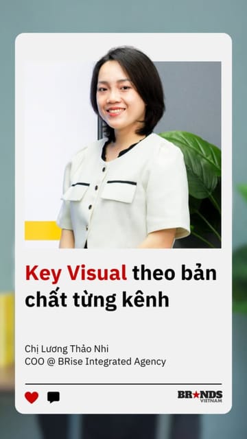 Key Visual theo bản chất từng kênh