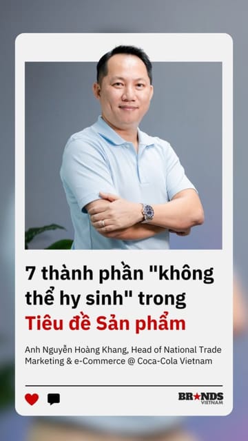 7 thành phần không thể hy sinh trong Tiêu đề sản phẩm