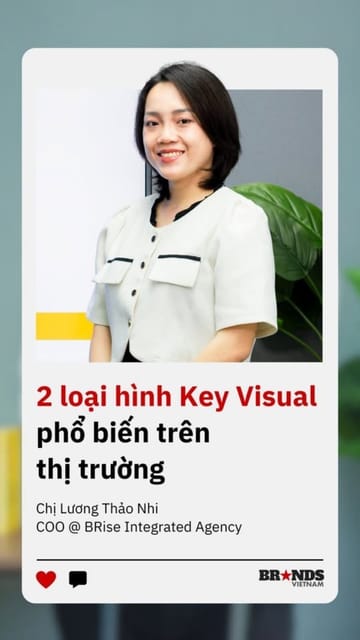 2 loại hình Key Visual phổ biến trên thị trường