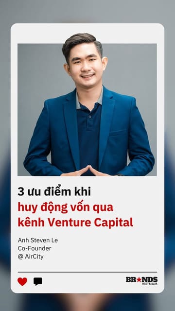 3 ưu điểm khi huy động vốn qua kênh Venture Capital