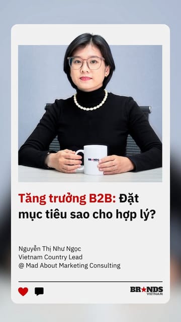 Tăng trưởng B2B: Đặt mục tiêu sao cho hợp lý?