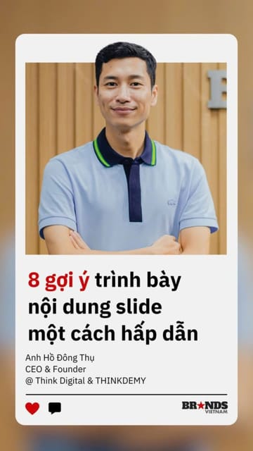 8 gợi ý trình bày nội dung slide một cách hấp dẫn