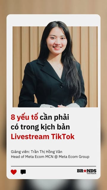 8 yếu tố cần phải có trong kịch bản Livestream Tiktok