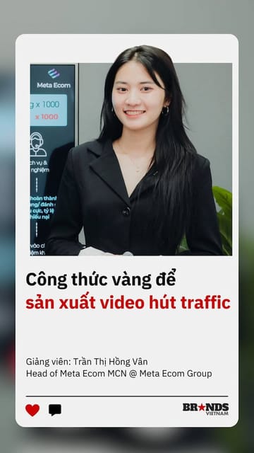 Công thức vàng để sản xuất video hút traffic