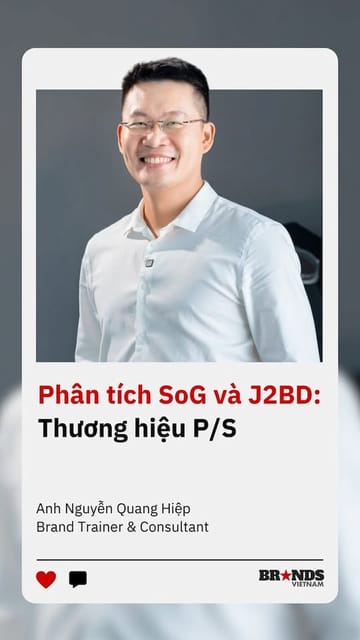 Phân tích SoG và J2BD: Thương hiệu P/S