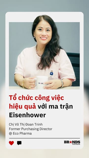 Tổ chức công việc hiệu quả với ma trận Eisenhower
