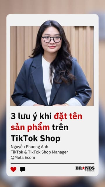 3 lưu ý khi đặt tên sản phẩm trên TikTok Shop