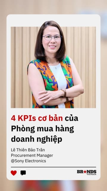 4 KPIs cơ bản của phòng mua hàng doanh nghiệp
