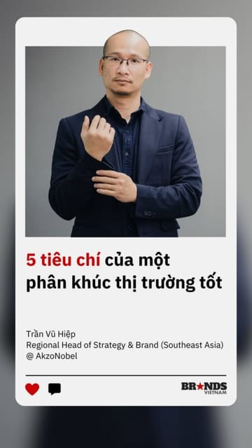 5 tiêu chí của một phân khúc thị trường tốt