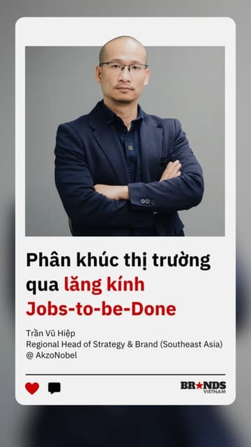 Phân khúc thị trường qua lăng kính Jobs-to-be-Done