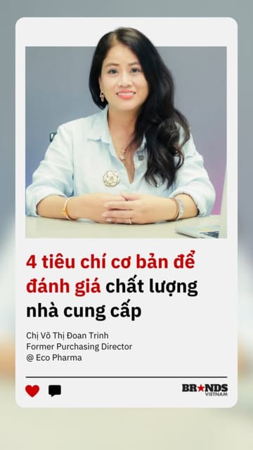 4 tiêu chí cơ bản để đánh giá chất lượng nhà cung cấp