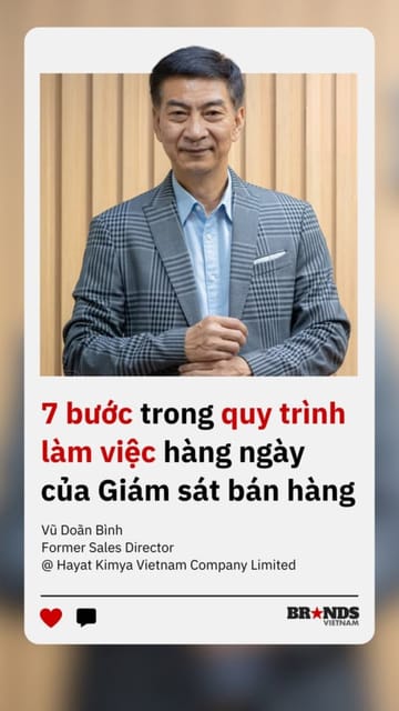 7 bước trong quy trình làm việc hàng ngày của Giám sát bán hàng
