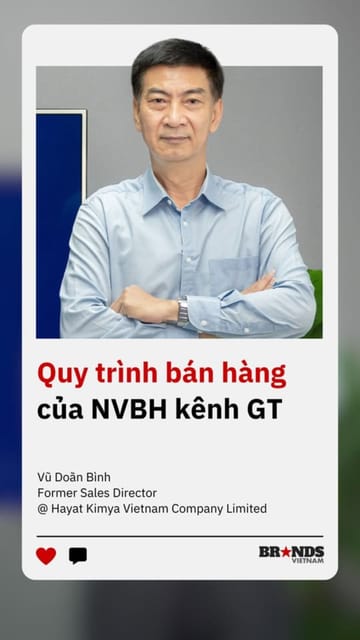 Quy trình bán hàng của NVBH kênh GT