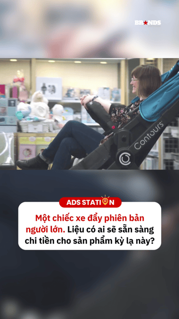Thương hiệu Contours ra mắt mẫu xe đẩy dành cho người lớn