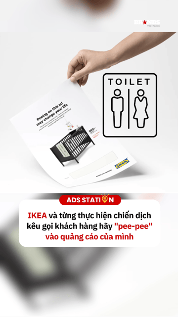 Ý tưởng quảng cáo của IKEA khiến người xem phải bàng hoàng khi đọc câu headline
