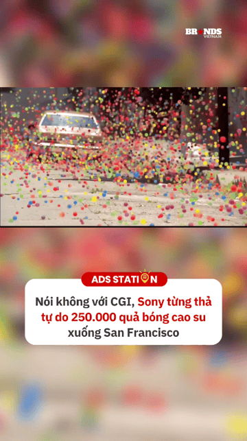 Nói không với CGI, Sony từng thả tự do 250.000 quả bóng cao su xuống San Francisco