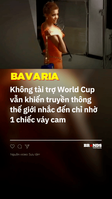 BAVARIA không tài trợ World Cup vẫn khiến truyền thông thế giới nhắc đến chỉ với 1 chiếc váy cam